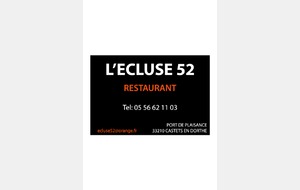 Restaurant l'Ecluse 52