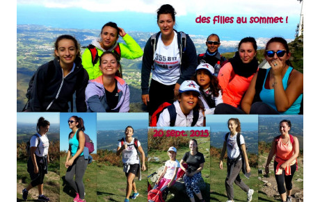 Des filles au sommet !!!