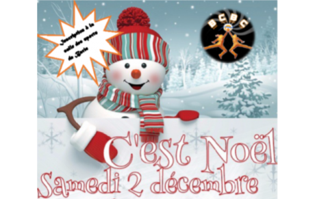Le Père Noël vient ce samedi 2 décembre pour nous voir jouer !