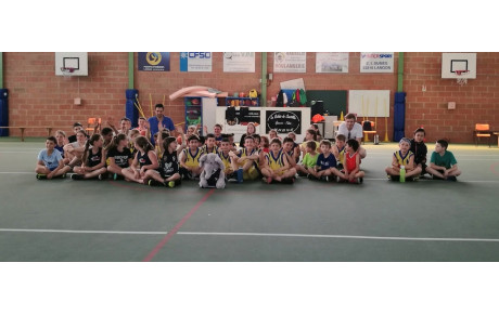 un GRAND merci à tous pour le tournoi de l'école de basket